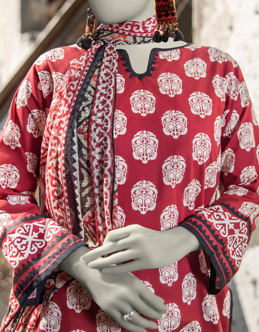J. Unstitched 3-Piece Lawn