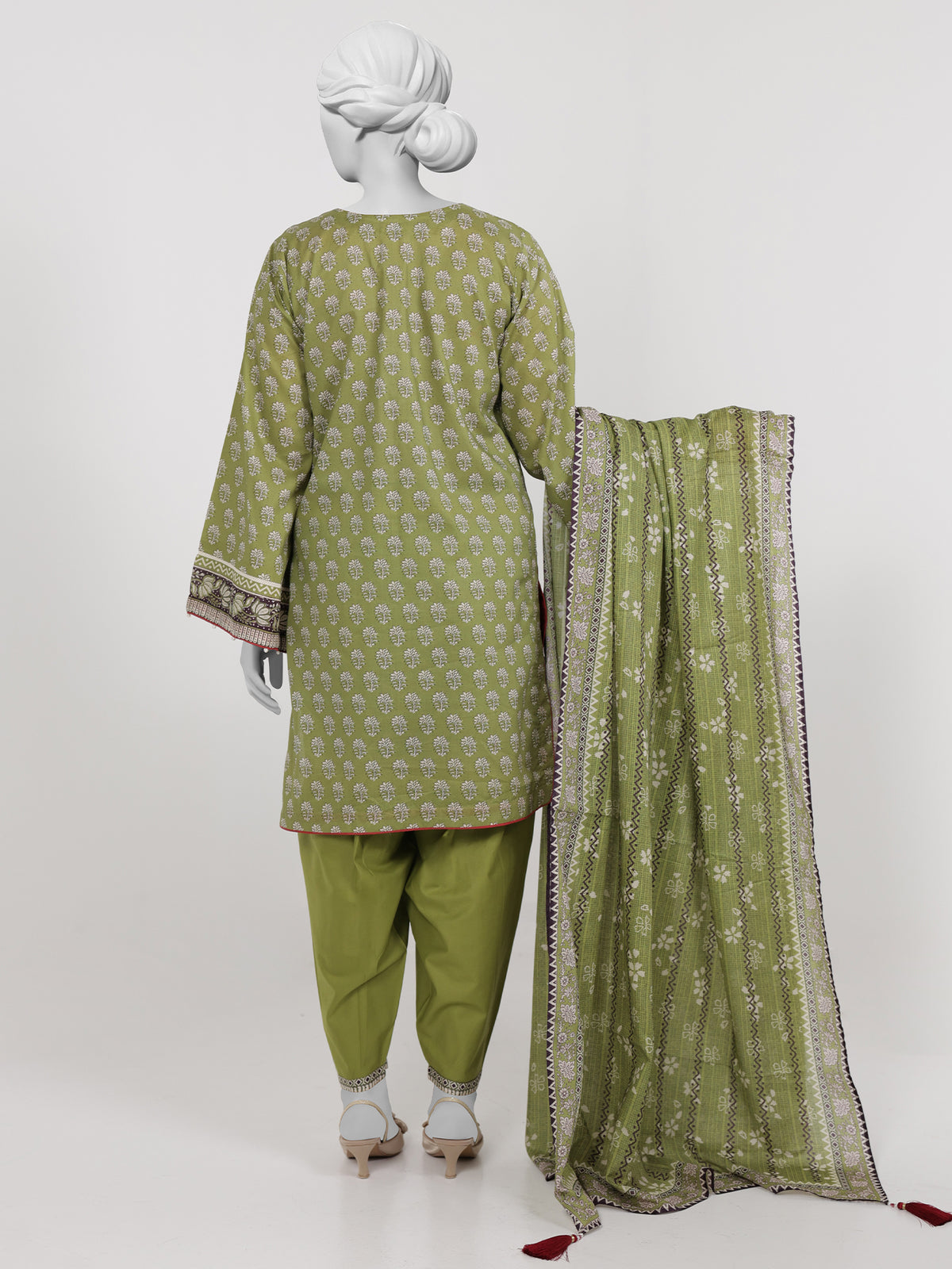 Panjnad Embroidered 3 Piece Unstitched