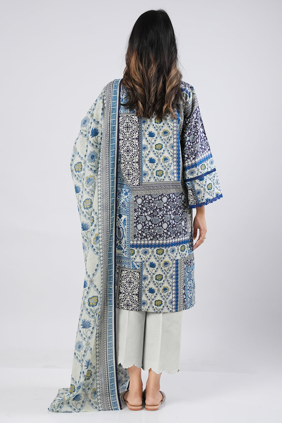 Saya Unstitched 3-Piece Lawn