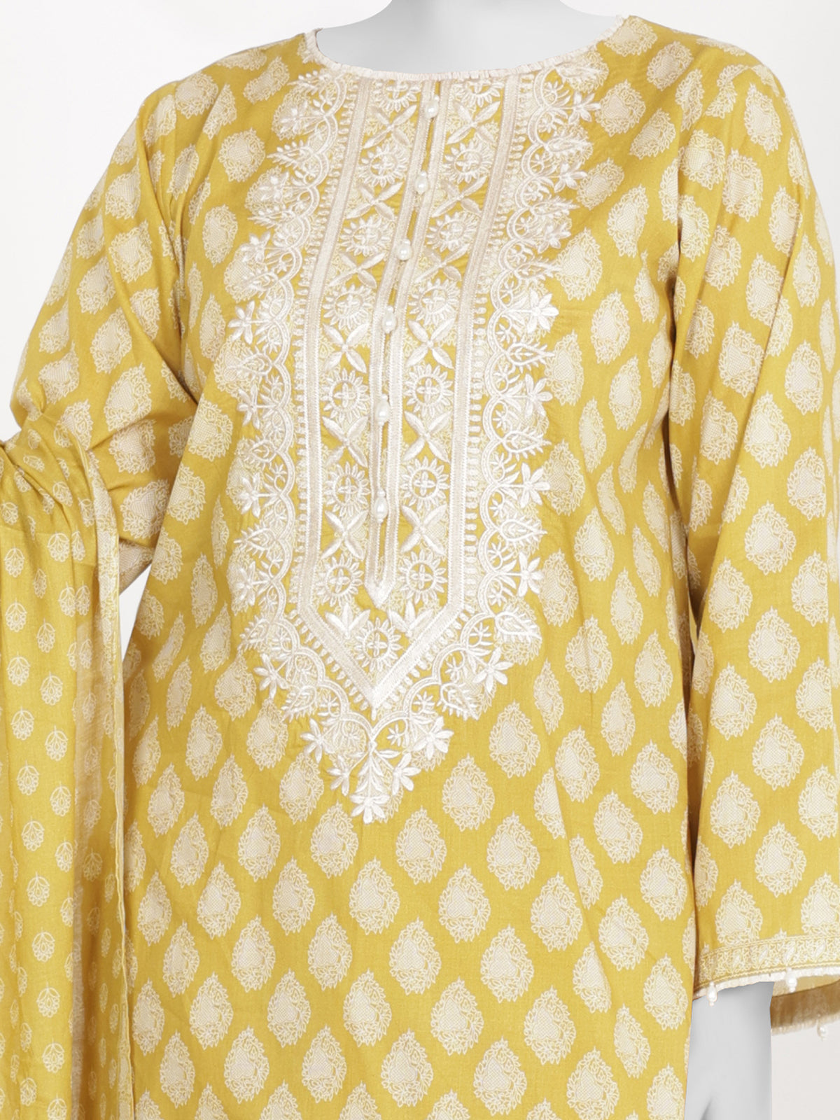 Panjnad Embroidered 3 Piece Unstitched