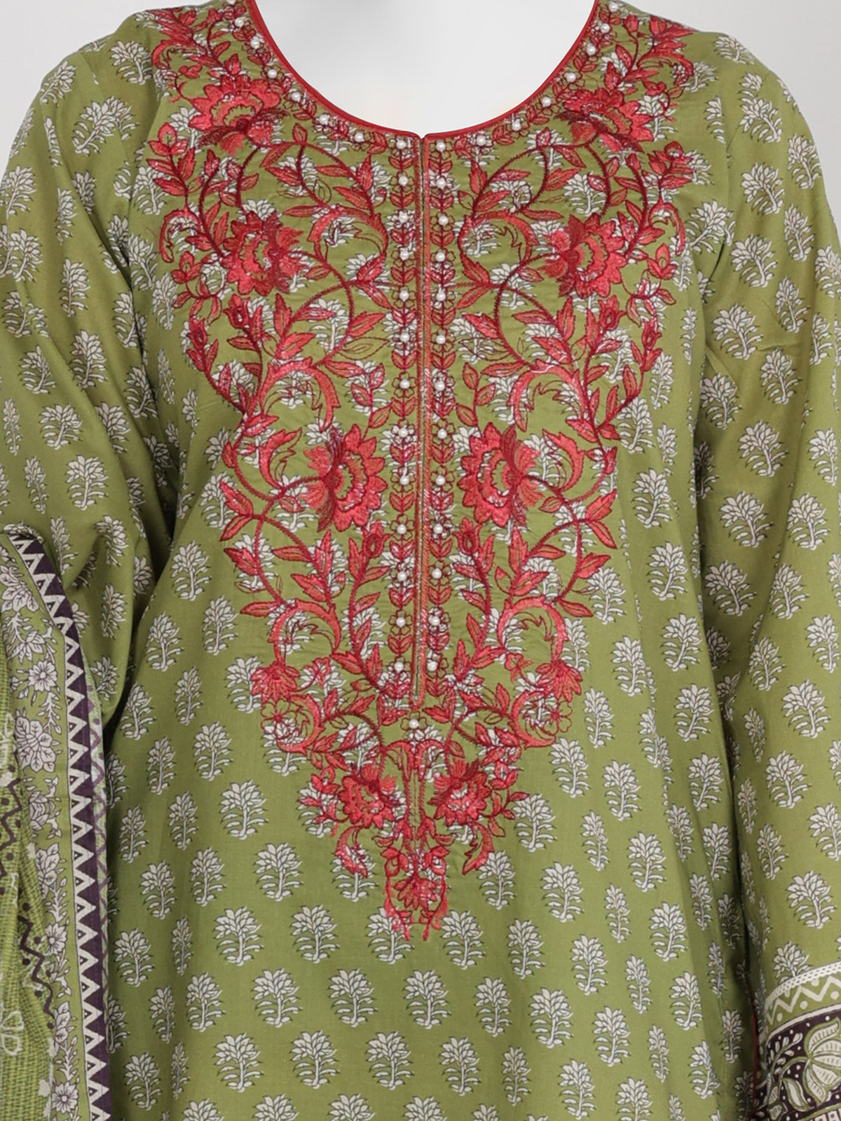 Panjnad Embroidered 3 Piece Unstitched