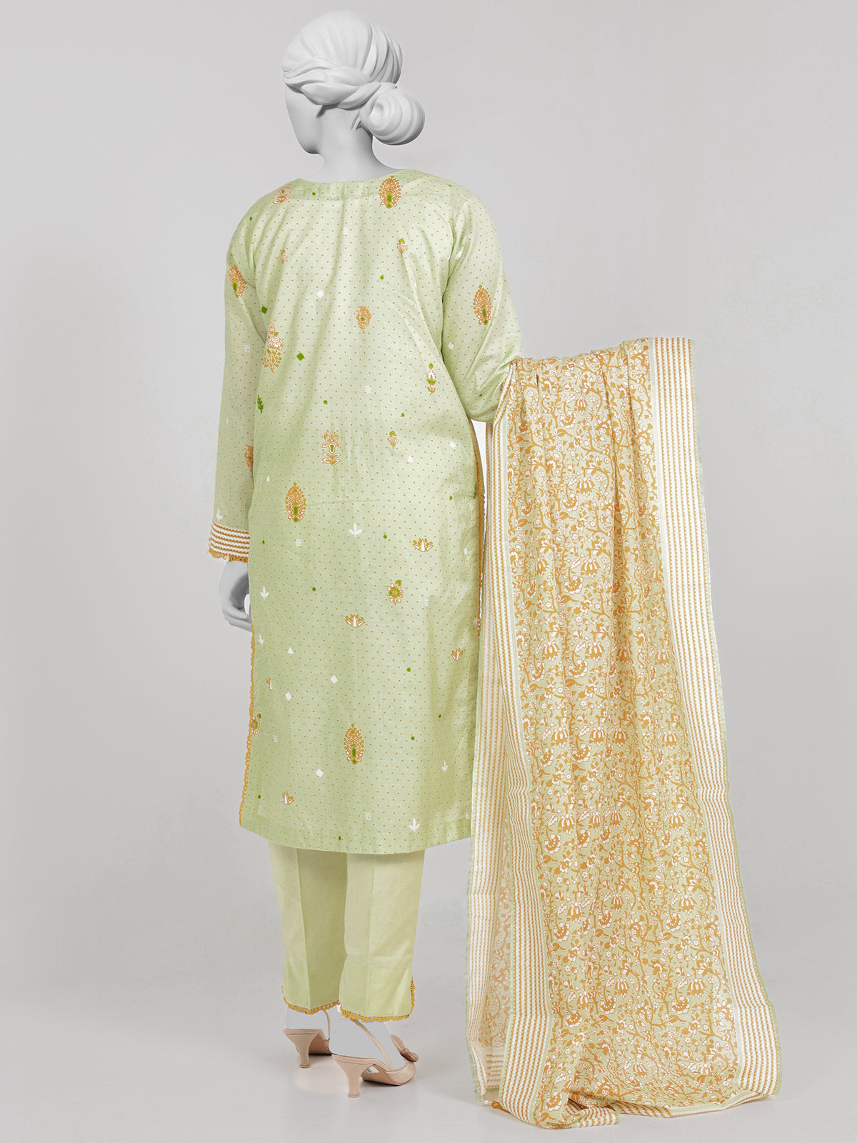 Panjnad Embroidered 3 Piece Unstitched