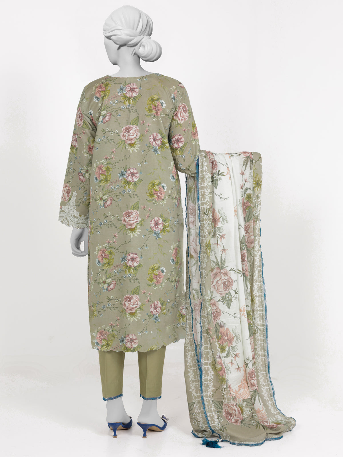 Panjnad Embroidered 3 Piece Unstitched