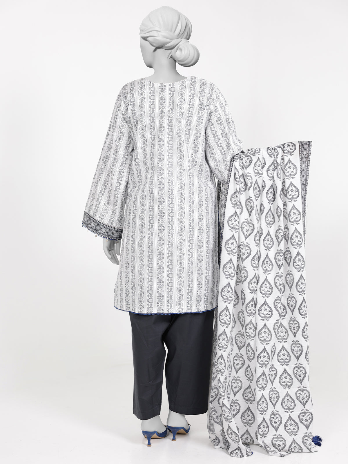 Panjnad Embroidered 3 Piece Unstitched
