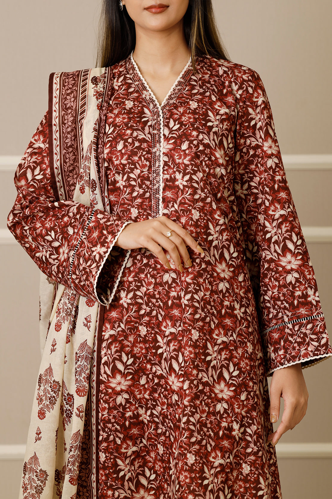 Saya Unstitched 3-Piece Lawn