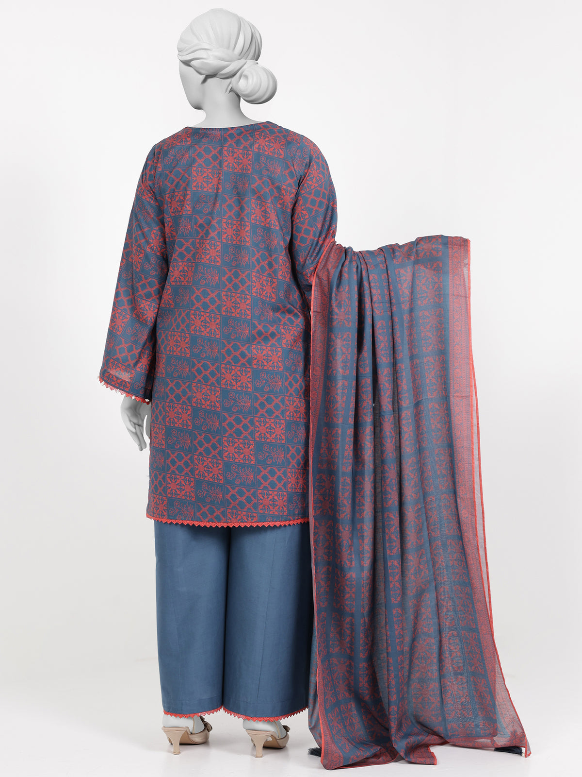 Panjnad Embroidered 3 Piece Unstitched
