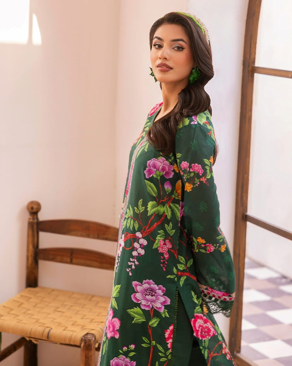 Naqsh unstitched 2 Piece printed Lawn