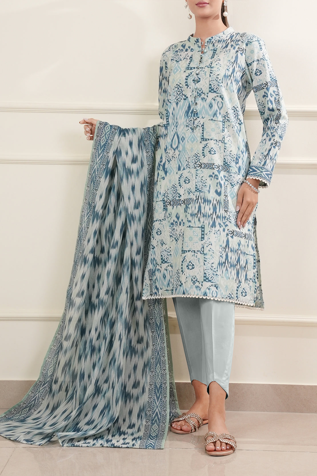 Saya Unstitched 3-Piece Lawn