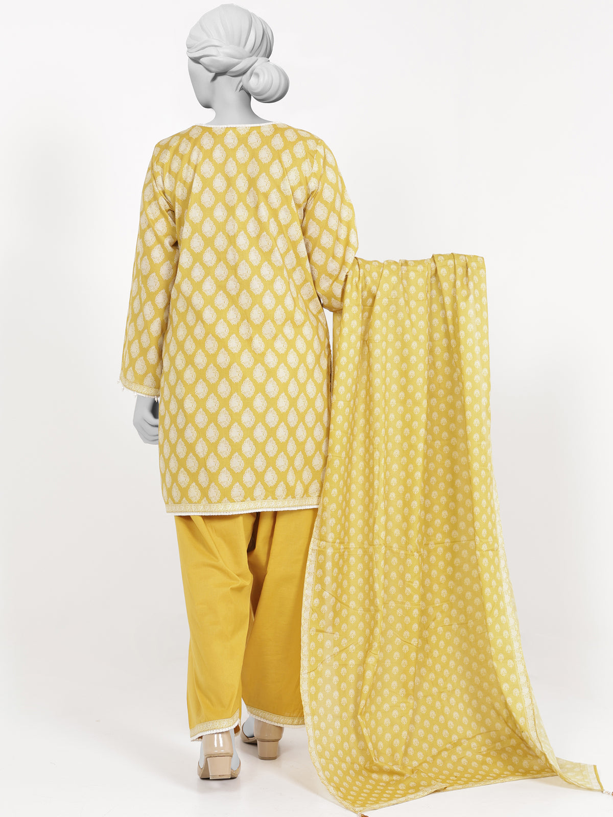 Panjnad Embroidered 3 Piece Unstitched