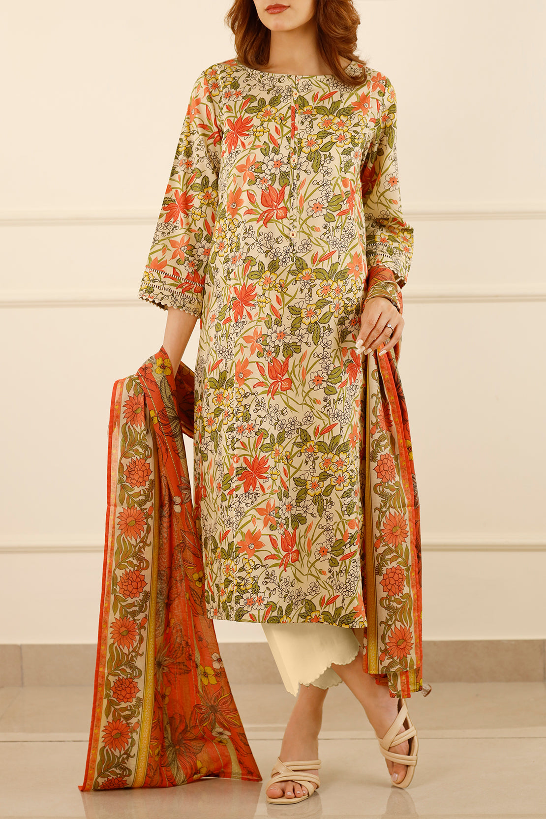 Saya Unstitched 3-Piece Lawn