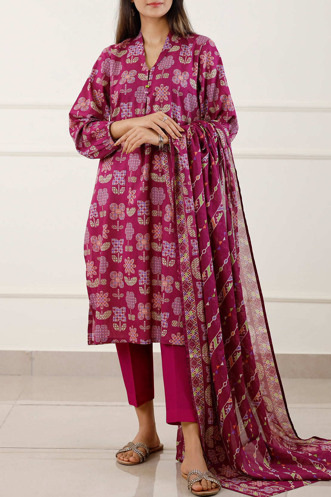 Saya Unstitched 3-Piece Lawn