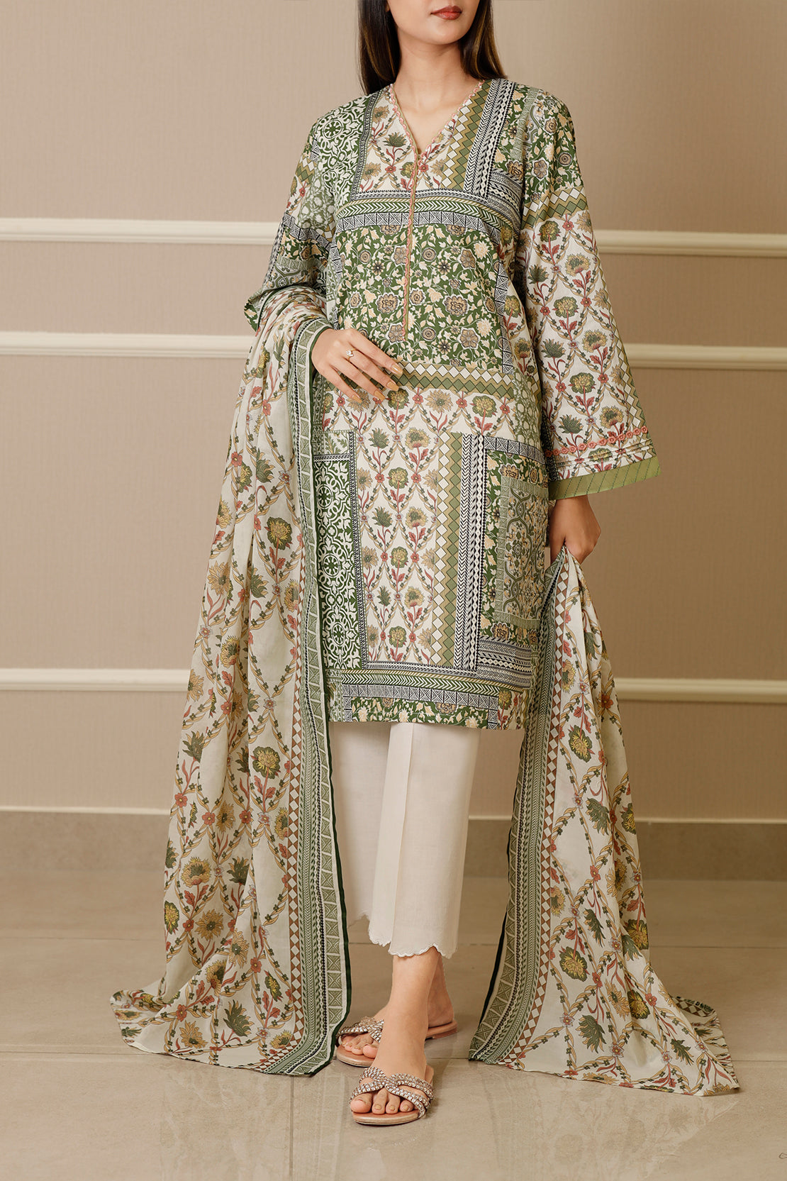 Saya Unstitched 3-Piece Lawn