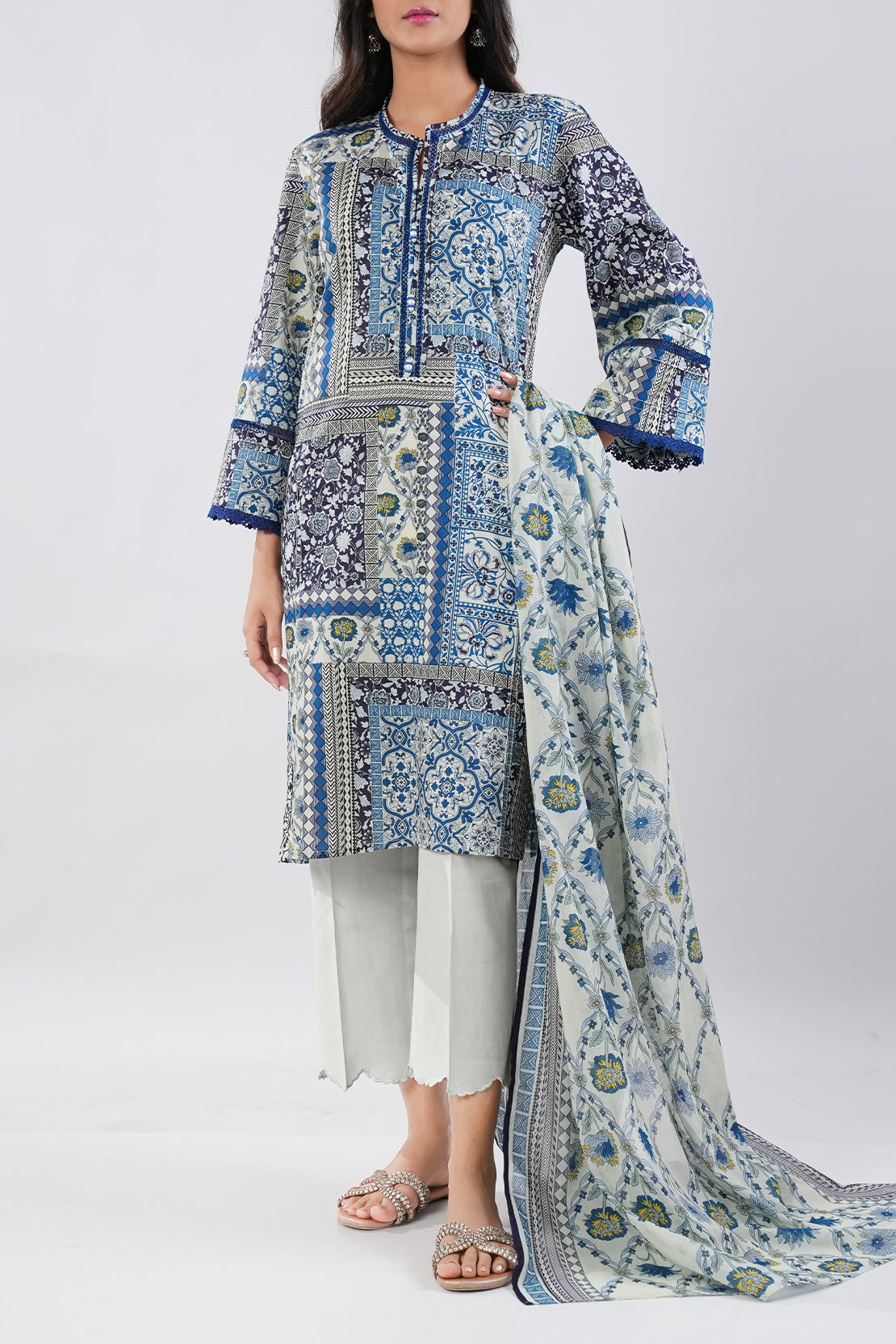 Saya Unstitched 3-Piece Lawn