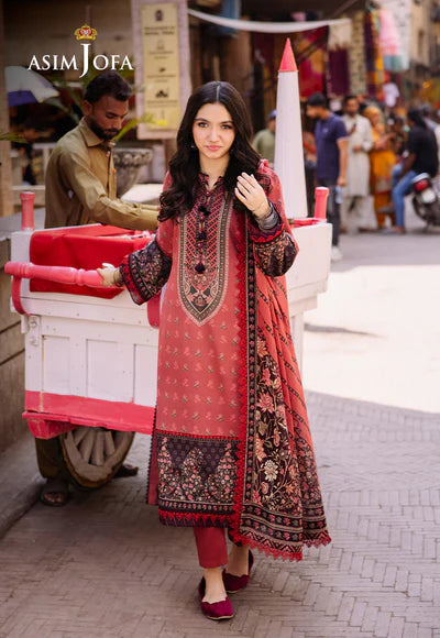 Asim Jofa Prints Unstitched 3 Piece Digital Lawn 