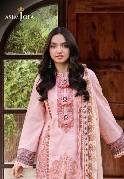 Asim Jofa prints Unstitched 3 Piece Digital Lawn