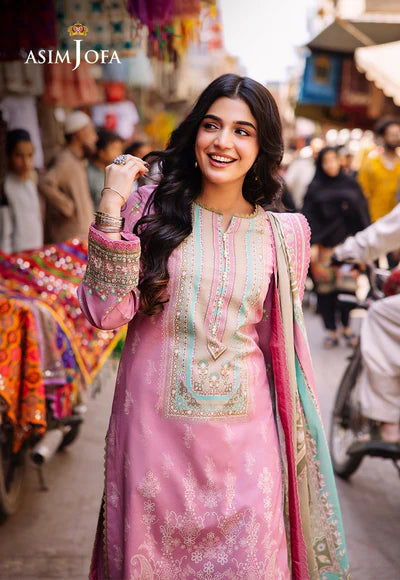 Asim Jofa prints Unstitched 3 Piece Digital Lawn