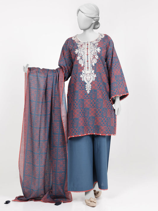Panjnad Embroidered 3 Piece Unstitched