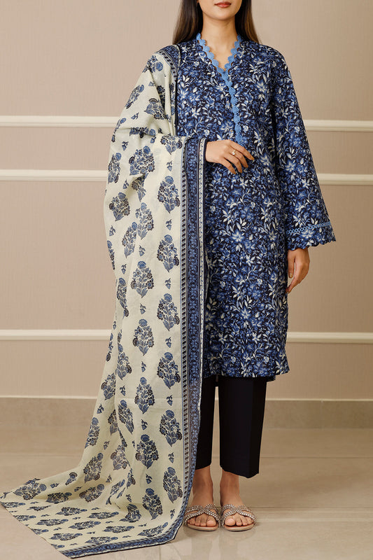 Saya Unstitched 3-Piece Lawn