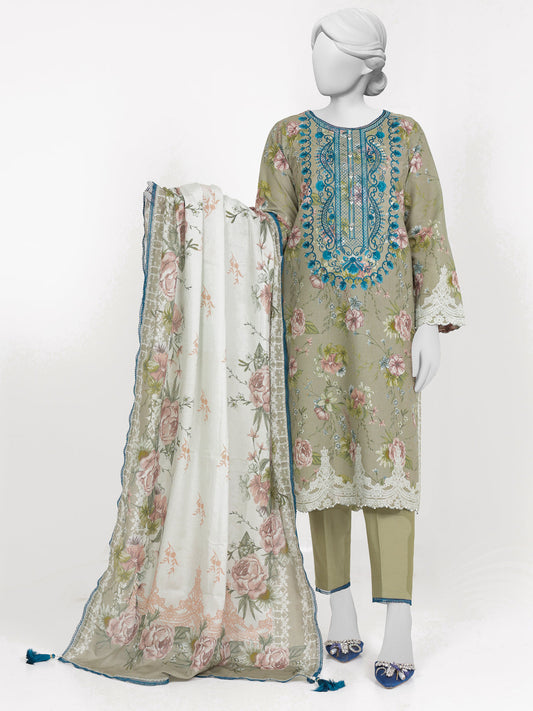 Panjnad Embroidered 3 Piece Unstitched