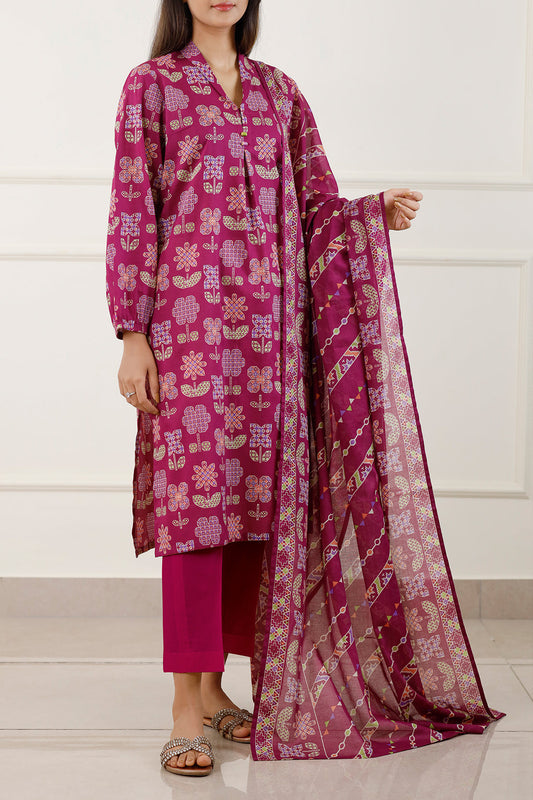 Saya Unstitched 3-Piece Lawn