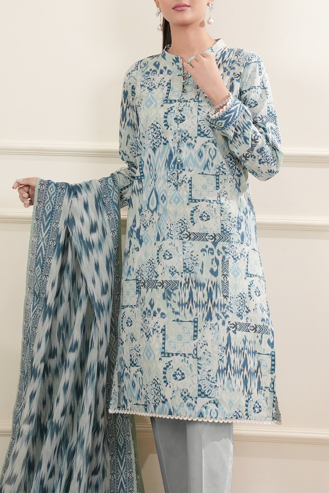 Saya Unstitched 3-Piece Lawn