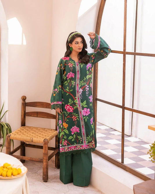 Naqsh unstitched 2 Piece printed Lawn
