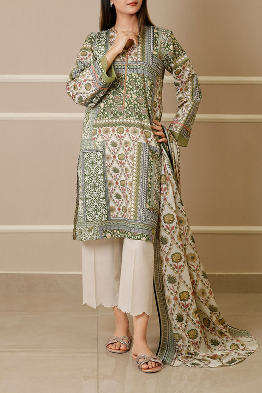Saya Unstitched 3-Piece Lawn
