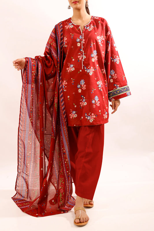 Saya Unstitched 3-Piece Lawn