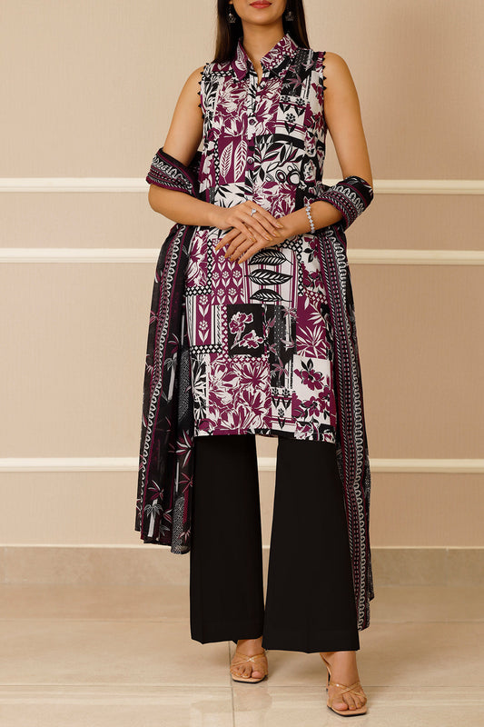 Saya Unstitched 3-Piece Lawn