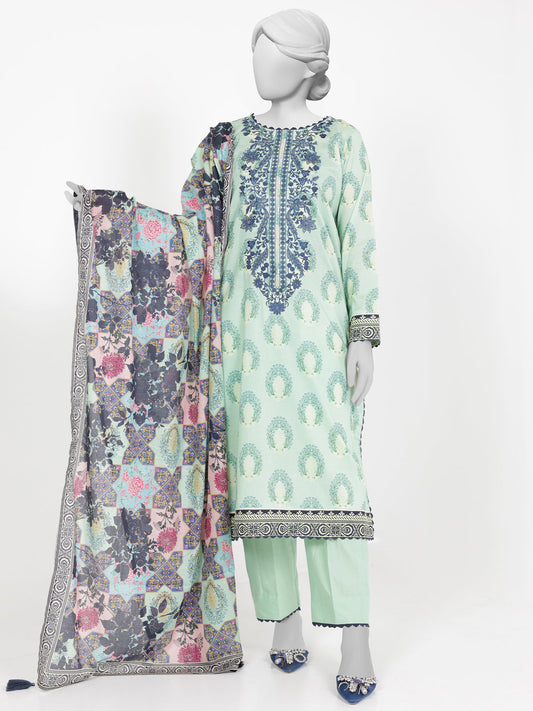 Panjnad Embroidered 3 Piece Unstitched